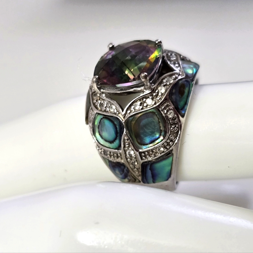Sterling Silver 925 Amethyst Ring